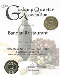 1997 - Best New Restaurant