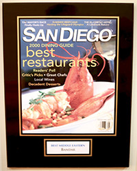 2000 - SD Dining - Best Middle Eastern