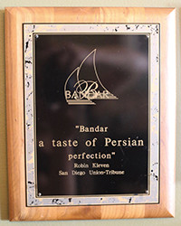 Quote - Bandar taste of Persian Perfection