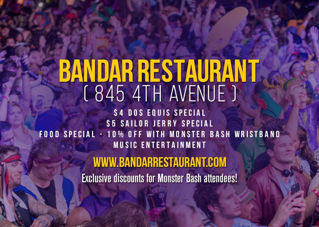 Check Out Bandar’s Monster Bash Specials!